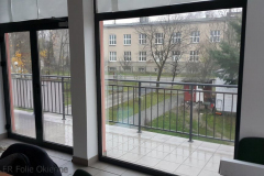 Folia przeciwsłoneczna Silver 80 XT widok od środka