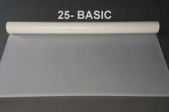 BASIC - matowa, bez wzoru, efekt zmatowionej szyby