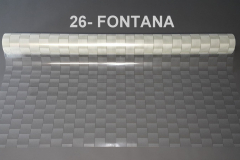 FONTANA - pasy cieniowane z białych kropek 0,02-0,5 cm, tworzące kwadraty 4,7 cm