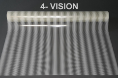 VISION - paski białe/bezbarwne, cieniowane  od 0,05 do 0,35 cm