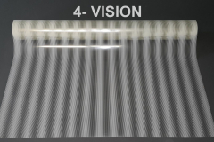 VISION - paski białe/bezbarwne, cieniowane  od 0,05 do 0,35 cm